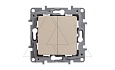 Etika - Выключатель двухклавишный (сл.кость) от интернет-магазина amperkin.by