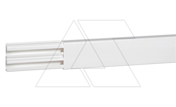 DLP - Мини-канал, с перегородкой, 2 секции, 32х12,5 белый, ПВХ