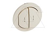 Celiane - Лицевая панель IP44 для выключателя двойного с подсветкой/индикацией слоновая кость от интернет-магазина amperkin.by