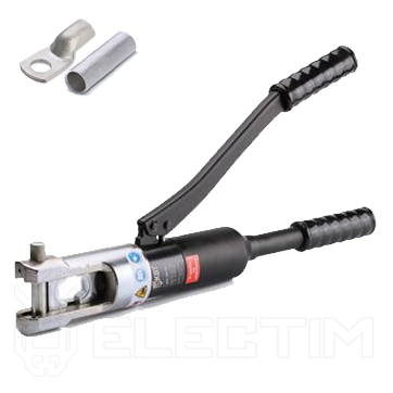 ПГРс-300А Пресс гидравлический ручной с алюминиевой рабочей головой и механизмом АСД (КВТ)