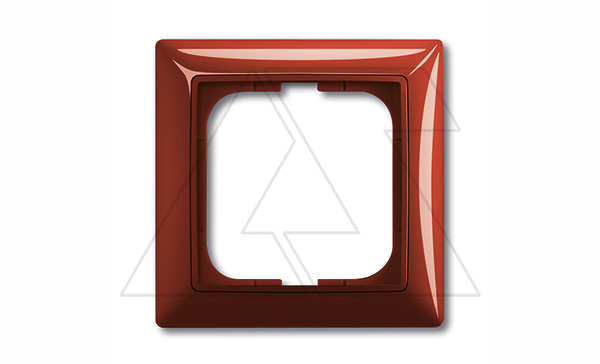 Basic 55 - Рамка на 1 пост (красный)