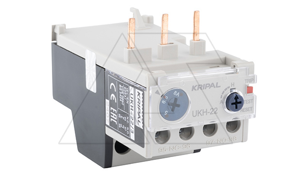 Реле тепловой перегрузки UKH-22, It=5_8A, 1NO+1NC, CLASS 10A, прямой монтаж для UKC(D)-9_25