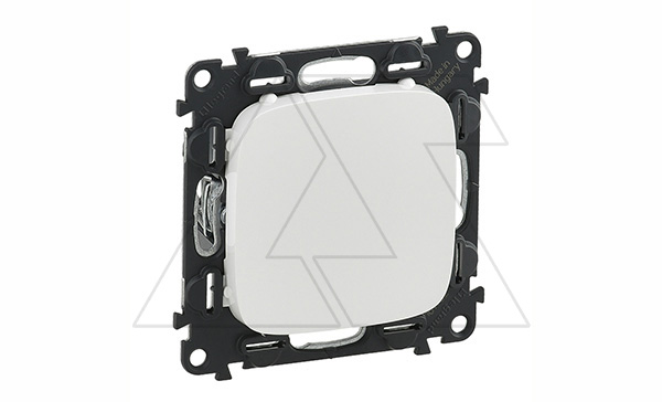 Valena Allure - Заглушка с суппортом, белая (инд. упаковка)