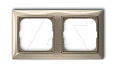 Basic 55 - Рамка на 2 поста (бежевый, блистер) от интернет-магазина amperkin.by