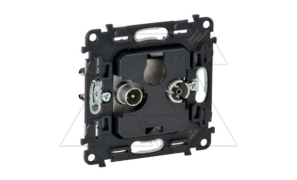 Valena In'Matic - Розетка TV-R без фильтра 3dB, 5-862MHz