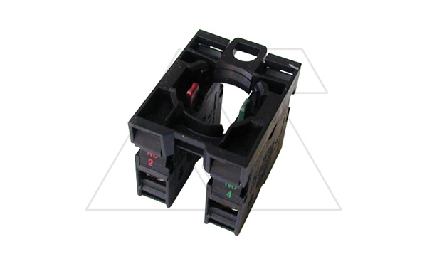 Задняя часть кнопки с адаптером и 1NO+1NC контактами, 4А, Titan M22-AK11