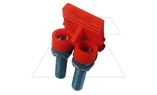 Скользящая перемычка SLS2 на 2 полюса, для клемм измерительных с размыкателем CDS6U, 41A, красная