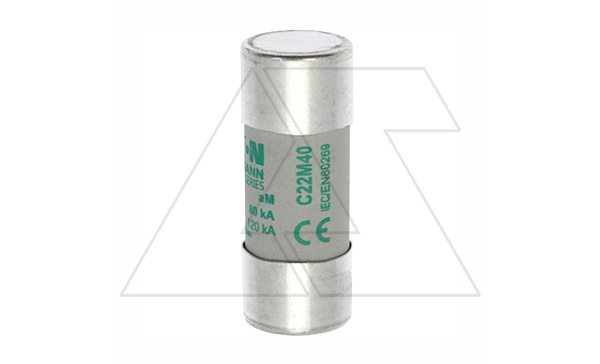 Вставка плавкая цилиндр., 40A, 690VAC, 22x58mm, тип aM