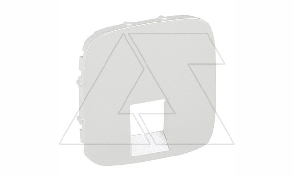 Valena Allure - Лицевая панель для одиночных телефонных/информационных розеток, жемчуг