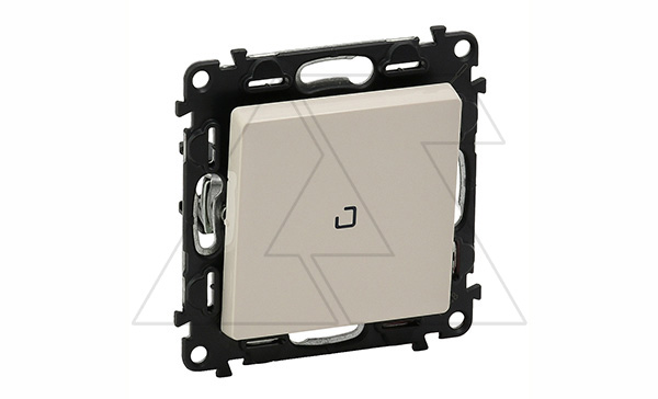 Valena Life - Переключатель промежуточный с подсветкой, слоновая кость (инд. упаковка)