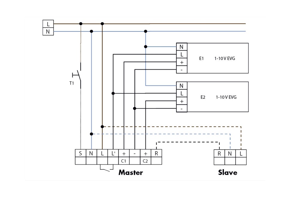 Датчик присутствия B.E.G. PD4-M-DUO-DIM-FC от интернет-магазина amperkin.by