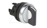 Osmoz - Переключатель 2 положения с фиксацией, 90°(10-2 час.), M22, IP66, черный