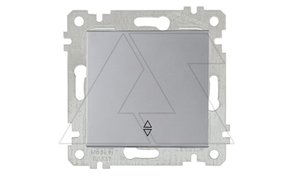 Rita - Переключатель на два направления, пруж. зажимы, нерж. сталь