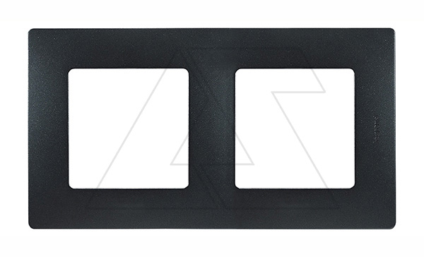 Etika - Рамка 2 поста (антрацит)