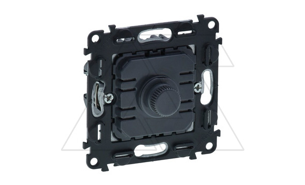 Valena In'Matic - Светорегулятор с поворотной ручкой универсальный 300Вт без нейтрали