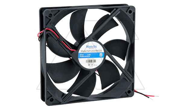 Вентилятор осевой NA, 120x120x25мм, 24VDC, 140,4м3/ч, 3,36Вт, 2500об/мин, 39дБА, подшипник скольжения