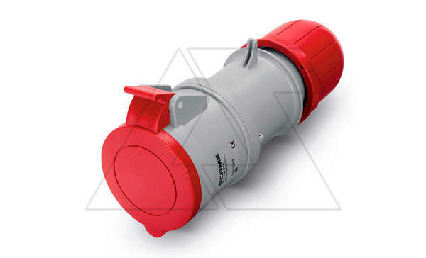 Разъем пром. силовой CEE кабельный, гнездо, 16A, 3P+N+E 6h, 346_415VAC 50/60Hz, IP44/IP54, серия OPTIMA