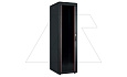 Щит телекоммуникационный 19", 42U, ВxШxГ 2053x600x800мм, DYNAmic 1000кг, напольный, перед. дверь стекло, задняя глухая металлич., черный от интернет-магазина amperkin.by
