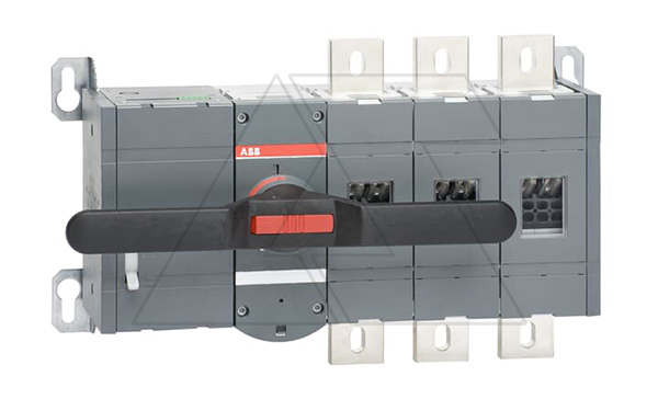 Выкл. нагрузки OTM1250E3M230C, 1250A 3P моторный привод 230VAC видимый разрыв с рукояткой на аппарат OTV1000EMK