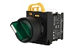 Переключатель PB3E, зеленый, 0-I, фиксация, 1NO, 6A 230VAC/24VDC, с подсветкой без LED, 22mm, IP65 от интернет-магазина amperkin.by