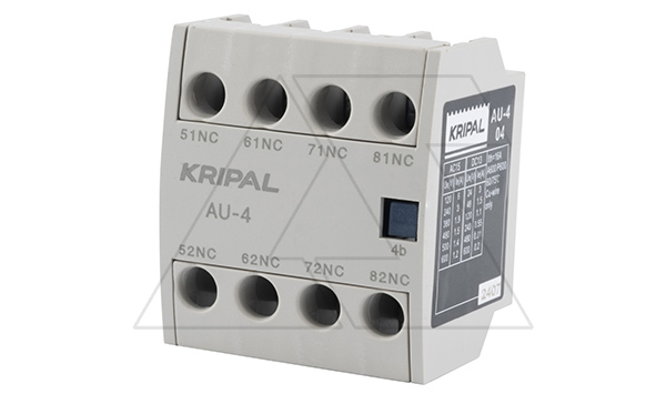 Блок-контакт вспом. AU-4-04, 4NC, фронт. монтаж, для контакторов UKC(D)-9_95