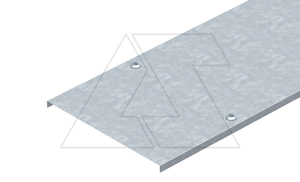 Крышка DRL 100 FS кабельного лотка, с поворотным фиксатором, 100х3000мм (ШхД), конв. оцинк.