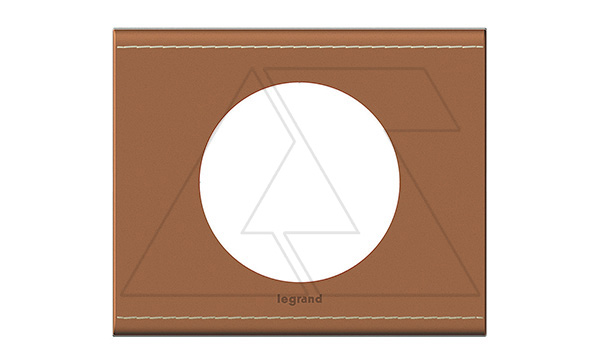 Celiane - Рамка 1 пост кожа крем-карамель