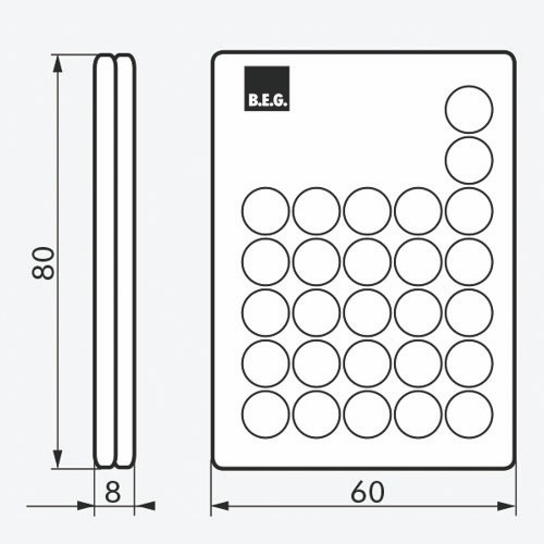 Пульт настройки и управления B.E.G. IR-PD4-TRIO SWI от интернет-магазина amperkin.by