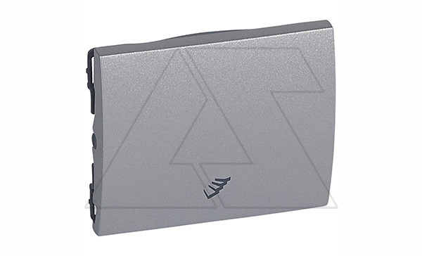 Galea Life - Клавиша для выключателя с пиктограммой лестницы, Aluminium