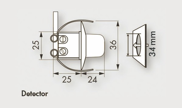 Датчик присутствия B.E.G. PD9-M-1C-GH-FC от интернет-магазина amperkin.by