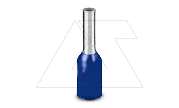 Кабельный наконечник AI 0,75 - 8 BU изолированный, сечение 0,75mm2, длина 8mm, синий (упак. 100шт.)