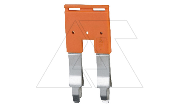 Перемычка JY10/2 на 2 полюса, для винтовых клемм CY10,CYG10, 45A, оранжевая