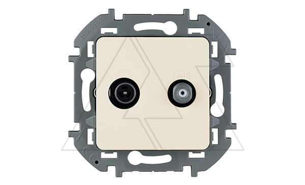 Inspiria - Розетка TV-SAT (сл.кость)