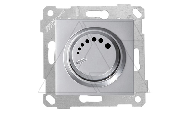 Rita - Светорегулятор (RC), поворотный, 325 Вт, нерж. сталь