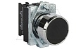 Кнопка плоская PB1S, черная, без фиксации, без подсветки, 1NO, 6A 230VAC/24VDC, 22mm, IP65 от интернет-магазина amperkin.by