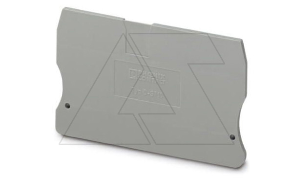 Крышка концевая D-ST 10 /2,2mm, для пружинных клемм ST 10, серая