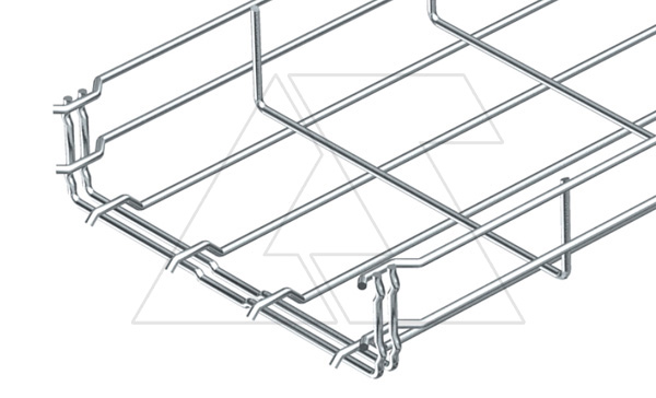 Лоток GRM 55 500 G проволочный, Ø4,8мм, 55х500х3000мм (ВхШхД), гальван. оцинк.