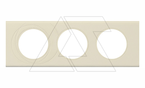 Celiane - Рамка 3 поста кожа макиато