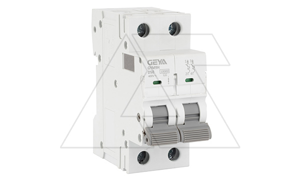 Авт. выключатель GYM9H-2P-50D, 2P, 50A, хар-ка D, 10kA, 2M