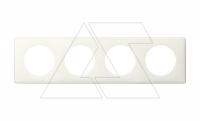 Celiane - Рамка 4 поста белый глянец