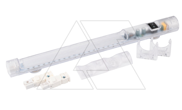 Светильник светодиодный CLL 4W 48-265VAC 400Lm с выкл., крепл. винт/магнит/клипса, 351х32мм, разъемы в компл.