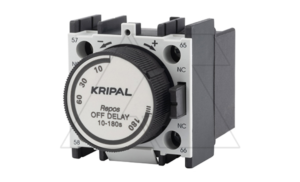 Модуль задержки времени на отключение UT-2F, 10…180 сек, 1NO+1NC, для UKC(D)-9_95