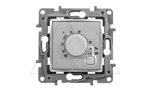 Etika - Термостат для теплых полов с внешним датчиком (алюминий)