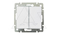 Valena - Выключатель для управления рольставнями двойной, белый от интернет-магазина amperkin.by