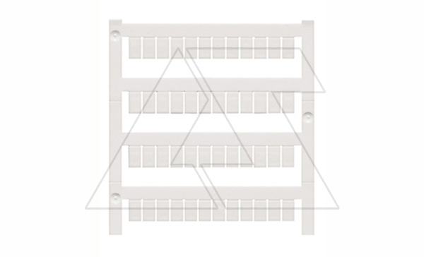 Маркировка клемм WS 8/5 MC белая, шаг 5 мм, L симв.=8мм