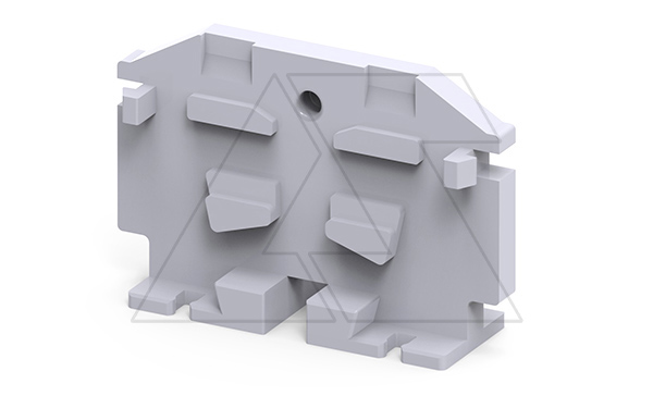 Крышка концевая EPCM2.5S/12,45mm, для клемм CM2.5S/S2, серая