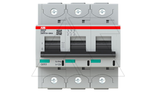 Авт. выключатель S803P-C125, 3P C 125A Icu=50kA 5M