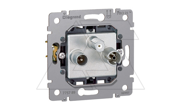 Galea Life - Розетка TV-FM-SAT- кабел. сеть 2400MHz < 1,5 дБ