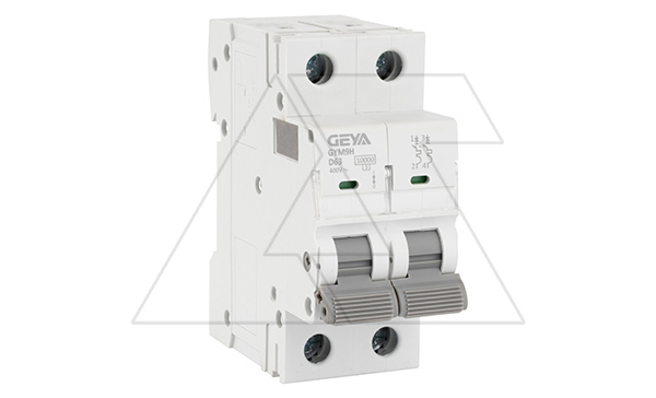 Авт. выключатель GYM9H-2P-63D, 2P, 63A, хар-ка D, 10kA, 2M