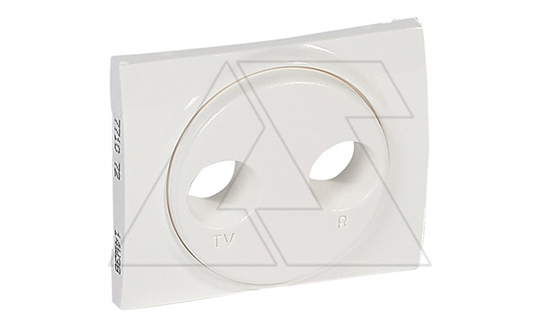 Galea Life - Обрамление для розетки TV-RD, White
